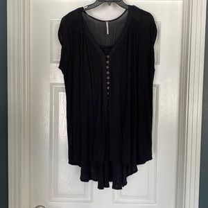 High Low Blouse, Cover Up, Tunic Perfect with Jeggings Size Small but runs big